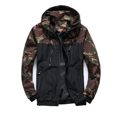 Chaqueta Táctica Camuflaje con Capucha para Hombre - Image 3