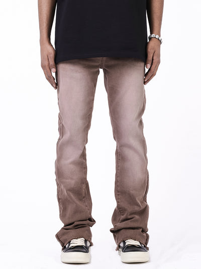 Jeans Casuales Hombre con Cierre Lateral y Bordes Desgastados - Image 5