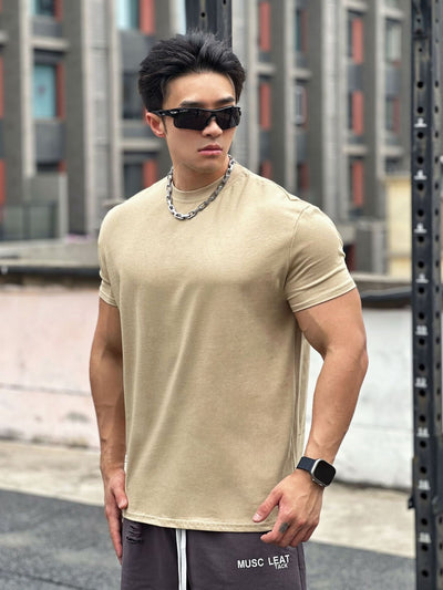 Camiseta Deportiva Suelta de Algodón para Hombre - Image 16