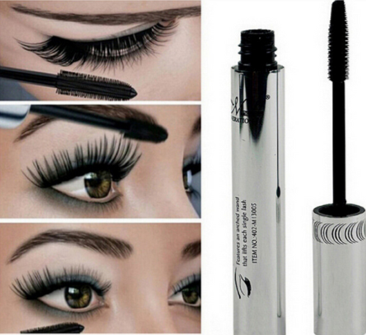 Máscara de Pestañas Extensibles Negras con Fibra - Volumen y Curvatura Extrema