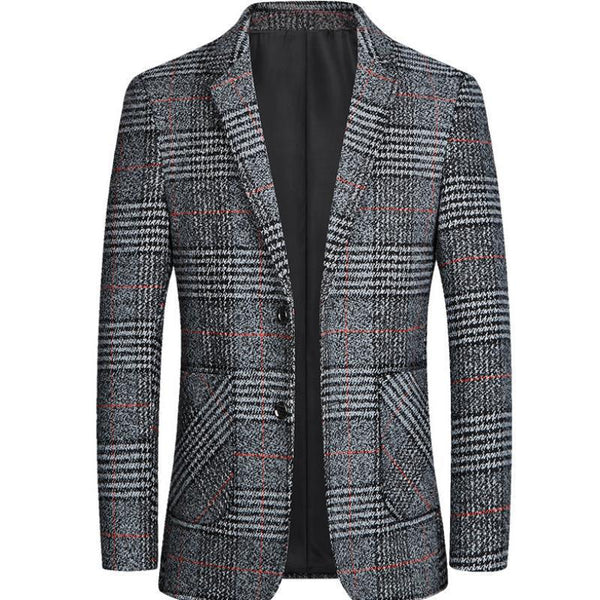 Traje Casual Coreano para Hombre - Blazer Slim Fit Primavera Otoño