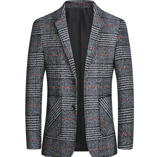 Traje Casual Coreano para Hombre - Blazer Slim Fit Primavera Otoño