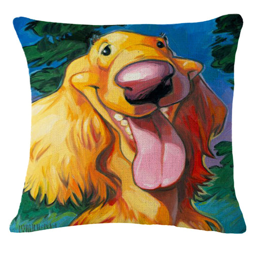 Funda de Almohada con Diseño de Perrito Adorable - Image 3