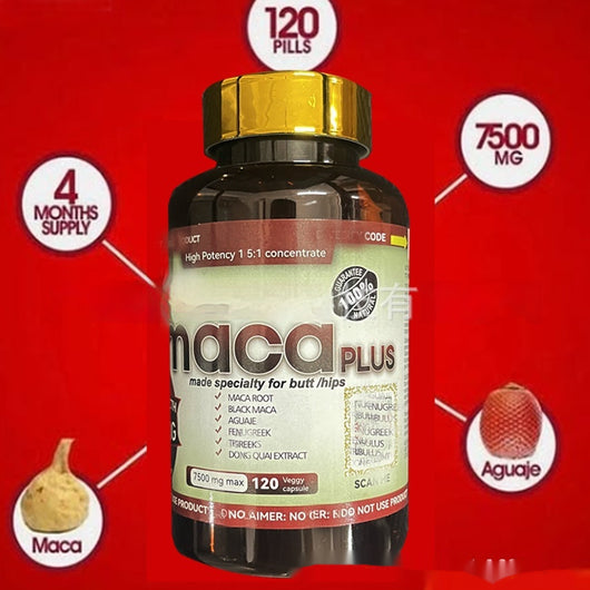 Cápsulas Potenciadoras de Glúteos - Aumento Natural de Volumen