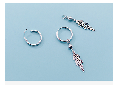 Aretes de Hoja Elegancia Tendencia - Image 5