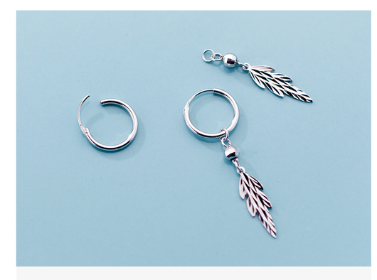 Aretes de Hoja Elegancia Tendencia - Image 5