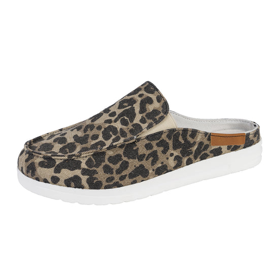 Zapatos Slip-on con Estampado de Leopardo y Soporte Moderado para Mujer - Image 5