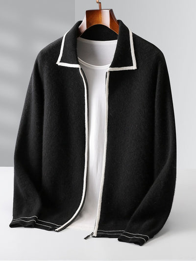 Cardigan de Lana para Hombre Elegante y Sofisticado - Image 7