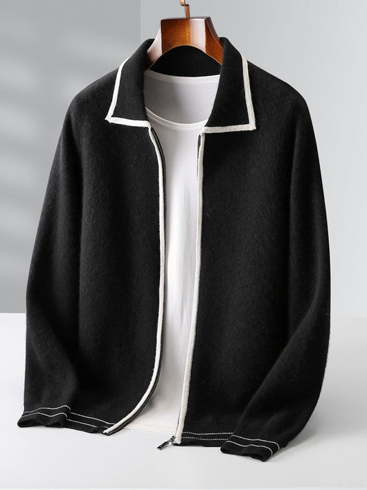 Cardigan de Lana para Hombre Elegante y Sofisticado - Image 7