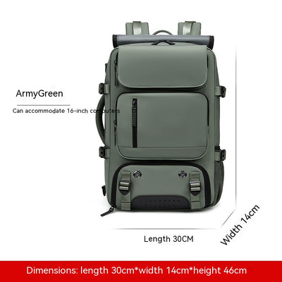 Mochila de Viaje de Gran Capacidad para Hombre con Compartimento para Laptop Impermeable - Image 10