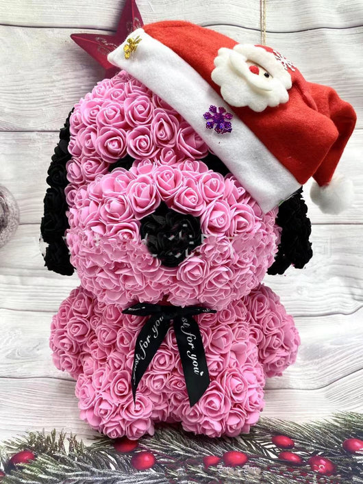 Jabón Floral Rosa Pug San Valentín - Osito Perro Aromático Decorativo - Image 5