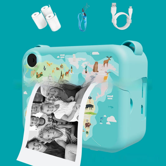 Cámara Instantánea SLR para Niños con Impresión Térmica