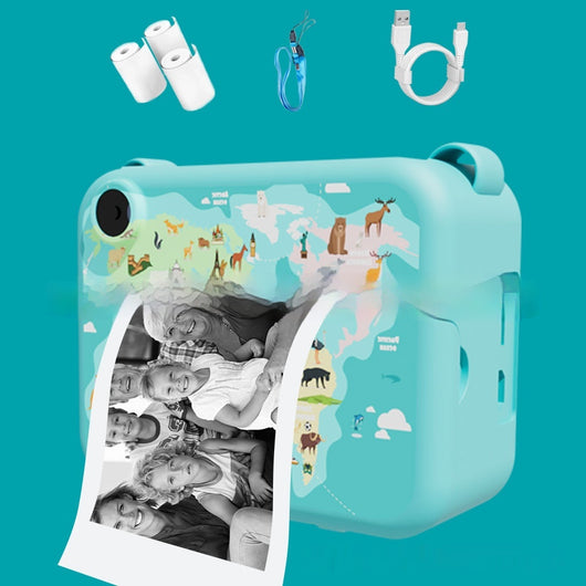 Cámara Instantánea SLR para Niños con Impresión Térmica