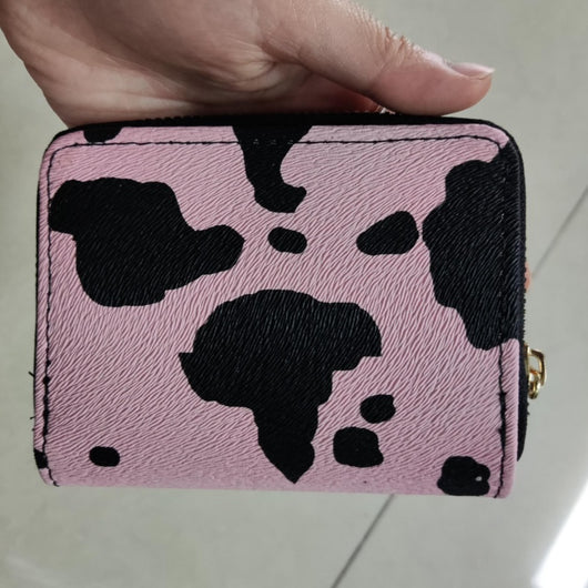 Bolso Bandolera para Labiales Estilo Coreano con Cadena y Estampado Vaca - Image 9