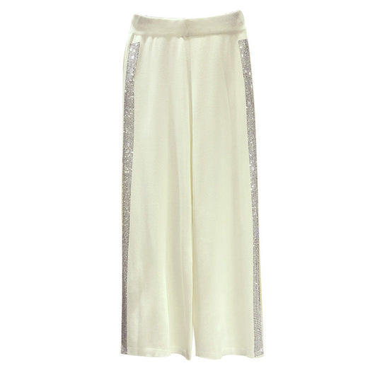 Pantalones Anchos Tejidos con Caída Elegante para Mujer - Image 11