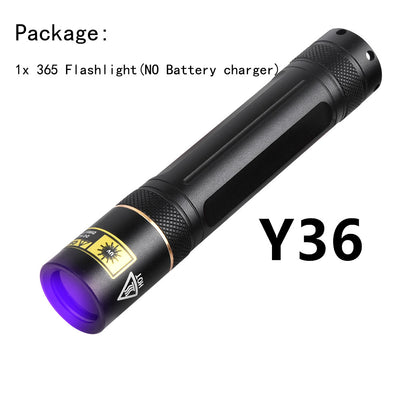 Linterna Detectora UV 365nm - Lámpara de Luz Negra para Inspección Profesional - Image 11