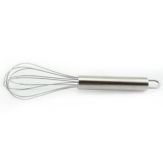 Batidor Manual de Acero Inoxidable 8 Pulgadas para Cocina