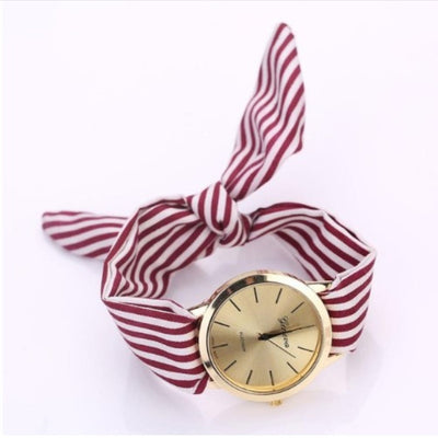 Reloj de Pulsera con Banda Floral sin Hebilla - Diseño Moderno y Versátil - Image 11