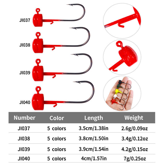Anzuelo de Pesca Tipo Champiñón - Accesorios para Caña - Image 11