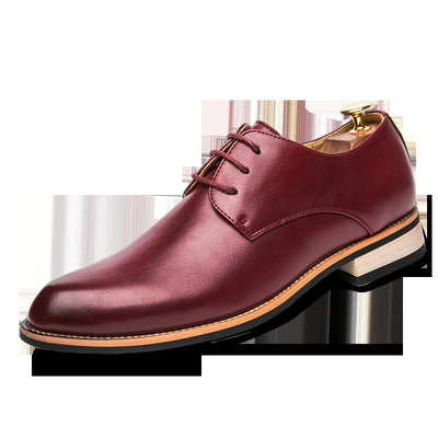 Zapatos Casuales de Cuero Transpirable para Hombre