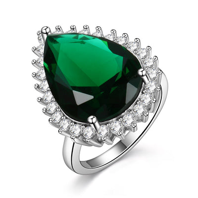 Anillo de Moda con Incrustaciones Europeo Americano - Image 2