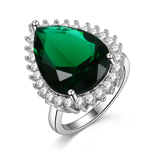 Anillo de Moda con Incrustaciones Europeo Americano - Image 2