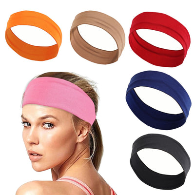 Banda Deportiva Absorbente de Sudor para Yoga y Running Mujer