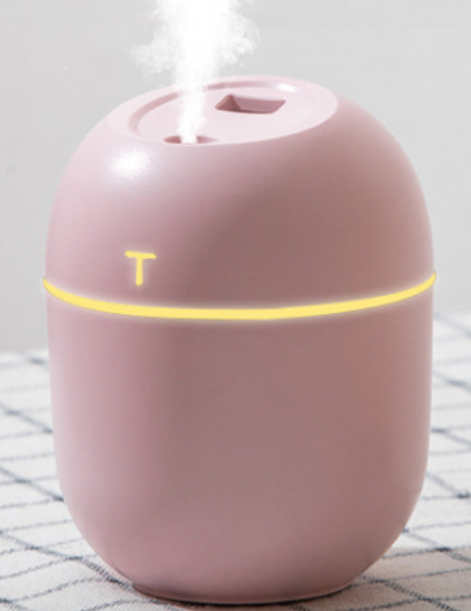 Humidificador USB Compacto con Luz Nocturna LED
