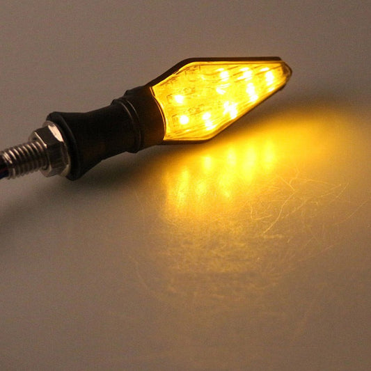 Intermitentes LED de Doble Cara para Moto - Visibilidad 360°