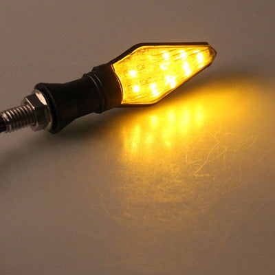 Intermitentes LED de Doble Cara para Moto - Visibilidad 360°