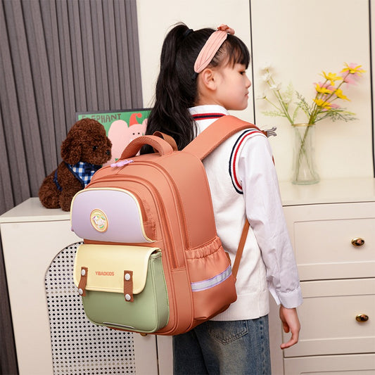 Mochila Escolar Ergonómica con Protección de Espalda y Múltiples Compartimentos - Image 2