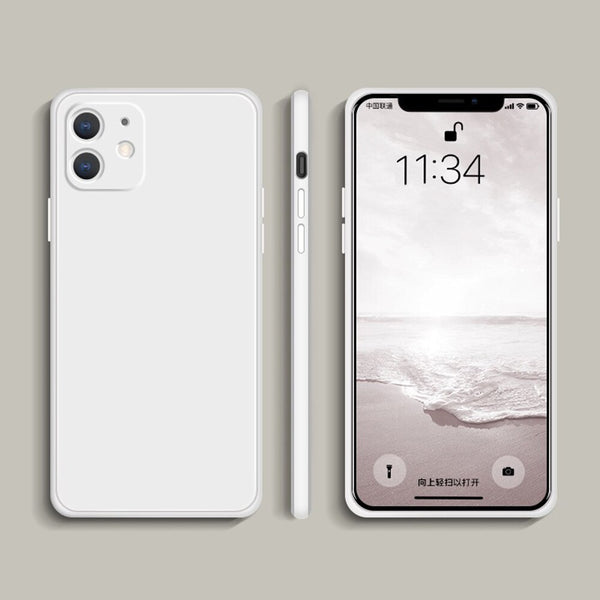 Funda de Silicona Líquida Cube Compatible con Apple