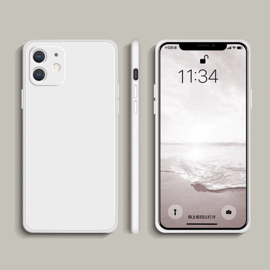 Funda de Silicona Líquida Cube Compatible con Apple