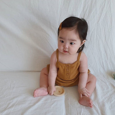 Pijama Romper de Algodón Waffle para Bebé - Diseño Fresco y Cómodo - Image 12