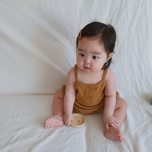 Pijama Romper de Algodón Waffle para Bebé - Diseño Fresco y Cómodo - Image 12