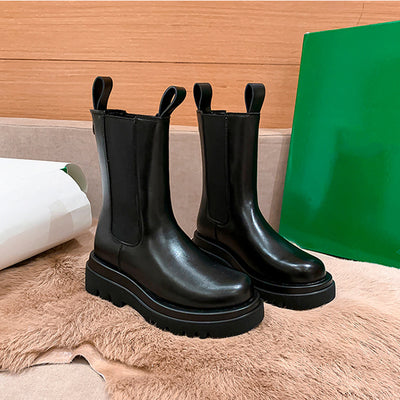 Botas Martin de Cuero con Forro Polar para Mujer - Image 9