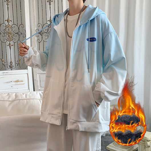 Sudadera Tie Dye con Capucha y Forro Polar para Hombre - Image 17