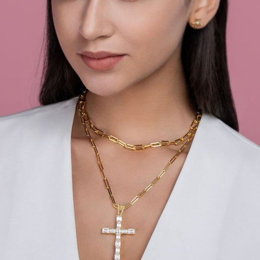 Collar de Plata S925 con Moissanita Doble Luz - Accesorio de Lujo Minimalista para Mujer - Image 2