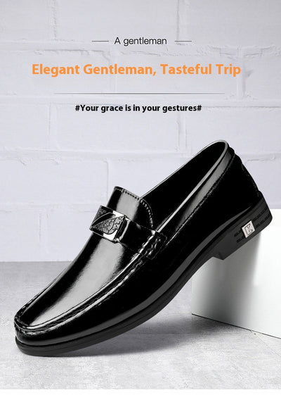 Zapatos de Cuero Ejecutivo con Plantilla Elevadora de Altura en Cuero Genuino - Image 10