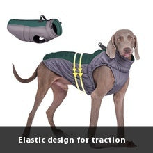 Arnés Pectoral Anti Deslizante para Mascotas Grandes con Cuerda de Tracción - Image 46