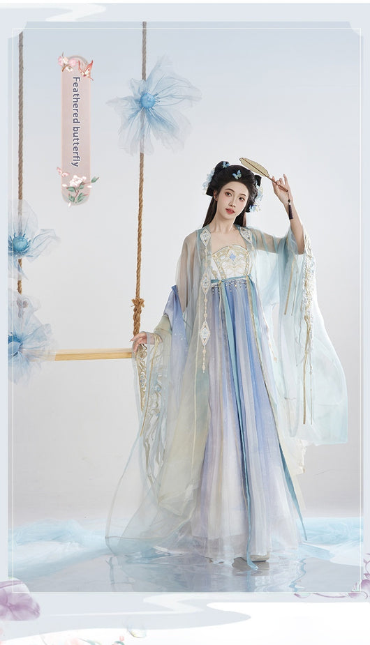 Falda Terminus de Inspiración Han China para Mujer - Image 13