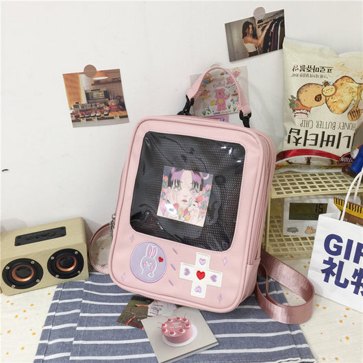 Bolso Bandolera Estilo Gaming Lolita para Niñas - Nylon Resistente - Image 9