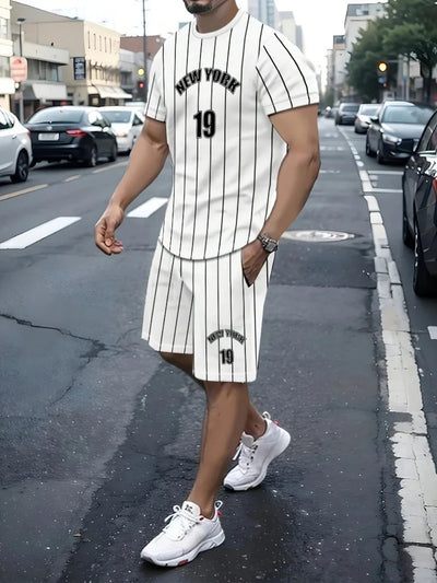 Traje Estampado 3D con Letras Personalizadas para Hombre - Image 22