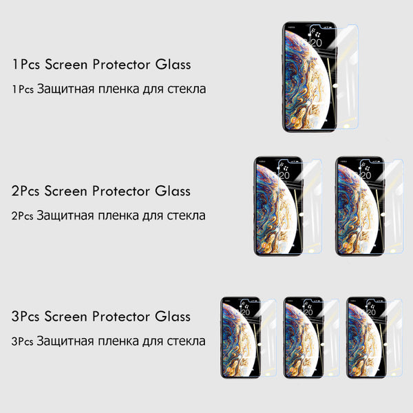 Pack de 3 Protectores de Pantalla Cristal Templado
