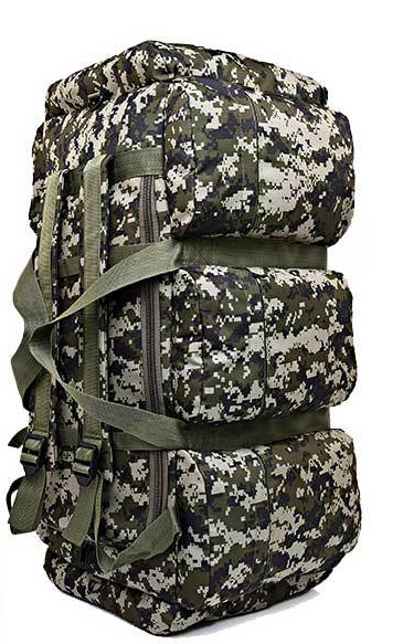 Mochila de Montaña 90L Camuflaje para Expediciones - Image 16