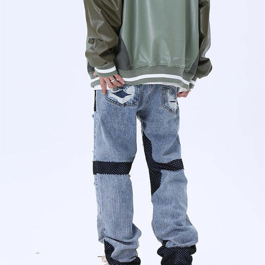 Jeans Holgados Casuales para Hombre con Detalles Deshilachados - Image 15