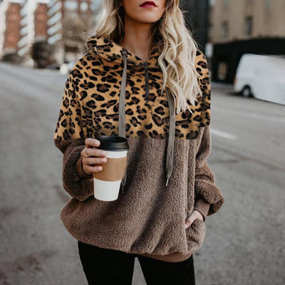Blusa con Estampado de Leopardo y Bolsillo con Cierre - Image 7