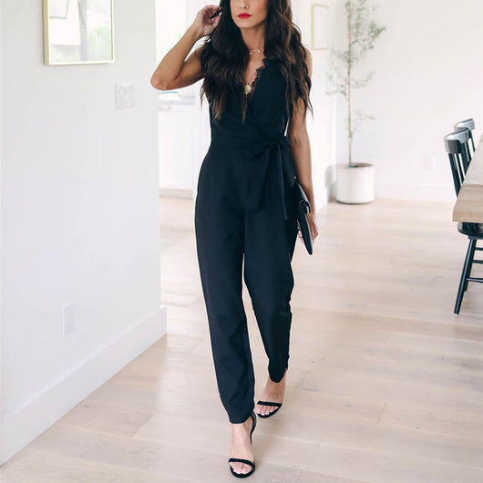 Mono Elegante para Mujer con Encaje y Bolsillos Funcionales - Image 6