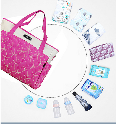 Bolsa Maternal Multifuncional de Gran Capacidad - Set de 5 Piezas - Image 20