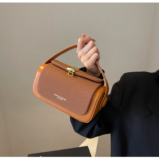 Bolso Mensajero Minimalista de Cuero para Mujer - Image 28